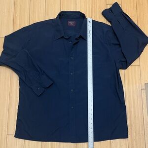 UNTUCKit Blue Casual Button Down Shirt